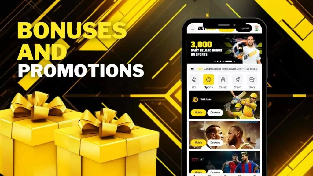 Betvisa Bangladesh Bonuses and Promotions in the Mobile App