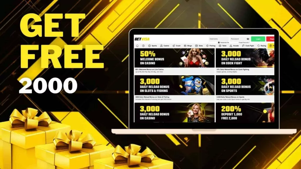 Betvisa Bangladesh Get Free 2000 bonus review
